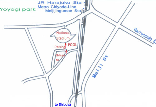 Shibuya Map